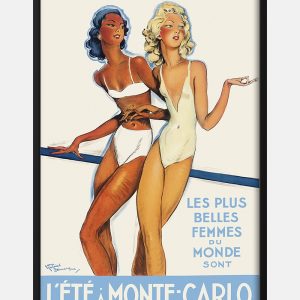 Léte a Monte-Carlo Plakat
