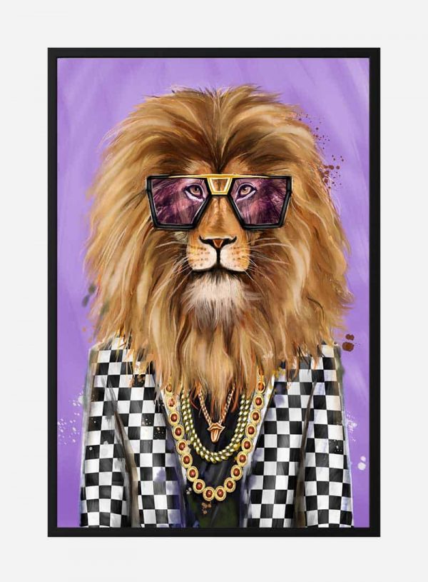 Lion Dior Plakat