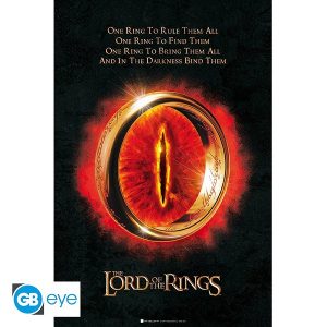 Lord of The Rings - The One Ring - Poster/Plakat 61x91.5cm