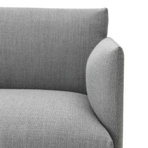 Outline sofa / Chaiselongue fra Muuto (chaiselong, venstre, Fiord 151)