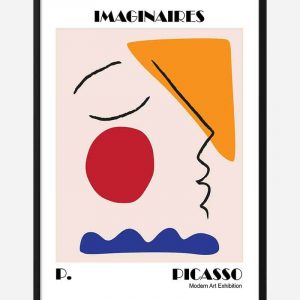 Picasso inspired Imaginaires Exhibition Plakat