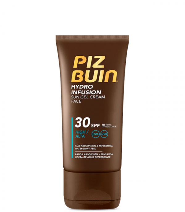 Piz Buin Hydro Infusion Sun Gel Cream SPF30, 50 ml.