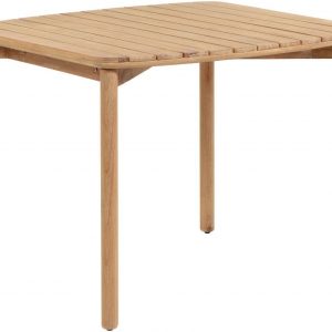 Sheryl, Udendørs spisebord by LaForma (H: 75 cm. B: 90 cm. L: 90 cm., Natur)