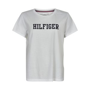Tommy Hilfiger Cn T-shirt, Farve: Hvid, Størrelse: XS, Dame