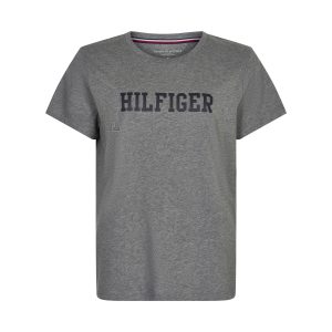 Tommy Hilfiger Cn T-shirt, Farve: Mid Grå, Størrelse: XS, Dame