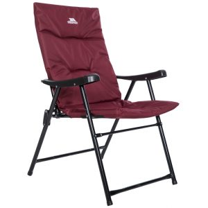 Trespass Paddy - Camping stol - Foldbar - Stål ramme - Rødbrun