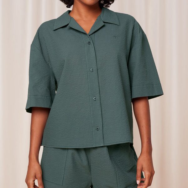 Triumph Natskjorte, Farve: Grøn, Størrelse: 36, Dame