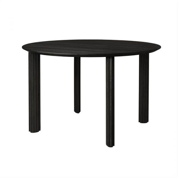 Umage Comfort Circle rundt spisebord - Ø 120 cm - Sort eg