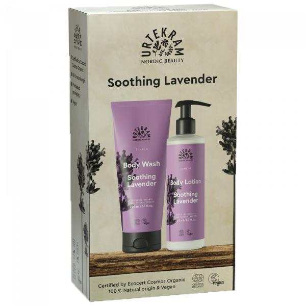 Urtekram Gaveæske Soothing Lavender Body Lotion & Body Wash (1 stk)