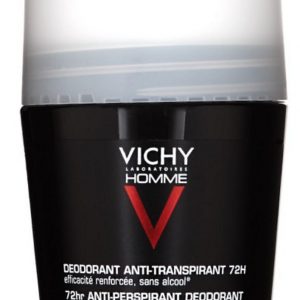 Vichy Homme Deo Roll On Sensitive Skin 72h 50 ml