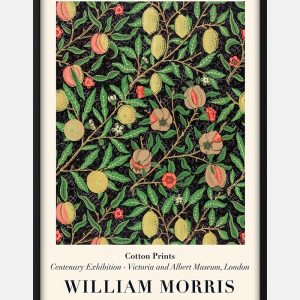 William Morris - Black Lemons Plakat