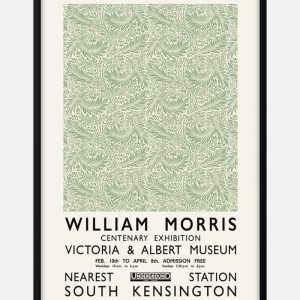 William Morris green plakat