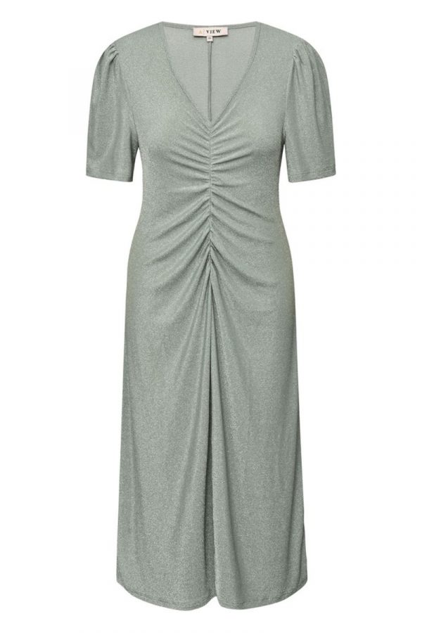 A-View - Kjolen - Eva New Short Sleeve Dress - Mint