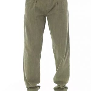 Baldinini Trend Grøn Bomuld Bukser & Jeans