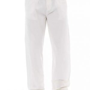 Baldinini Trend White Bomuld Bukser & Jeans
