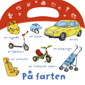 Børnebog Papbog Med Håndtag - På Farten - Legekammeraten.dk