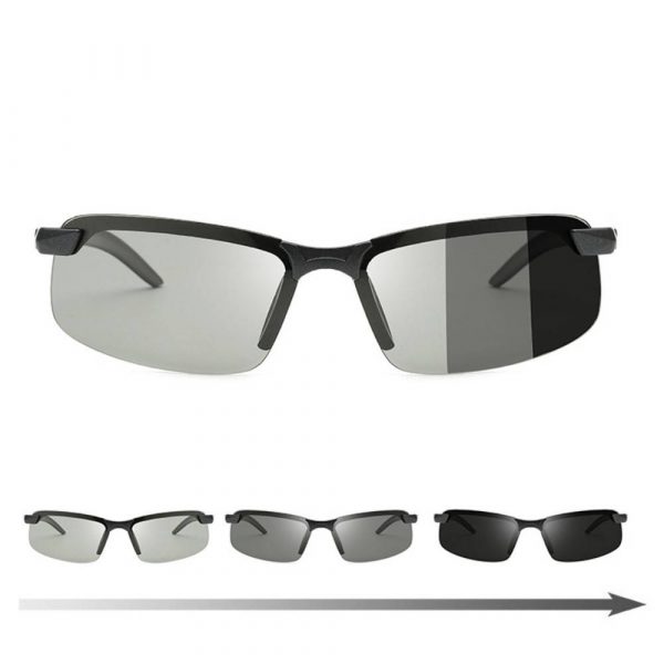Chromic Solbriller - Polariserede linser - Perfekt til kørsel - Sort