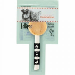 Eldorado - Companion Kyllinge Lollipop 10g, Glutenfri - Dog Treats
