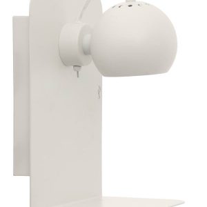 Frandsen BALL USB WALL LAMP - MATT WHITE