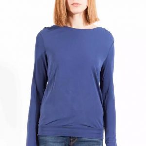 Gant Blå Viscose Tops & T-Shirt