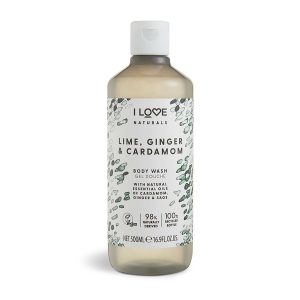 I Love Cosmetics Naturals Lime, Ginger & Cardamon Body Wash 500 ml