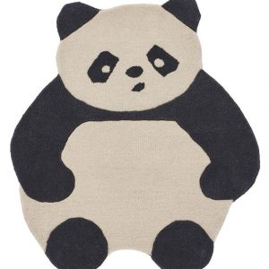 Liewood Gulvtæppe - 78x90 cm - Panda/Creme De La Creme