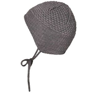 MP Oslo Baby Hat Grey Melange 97230 491 - Str. 39 cm