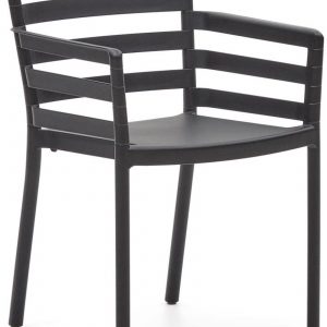 Nariet, Udendørs stol, moderne, nordisk, plast by Laforma (H: 80 cm. x B: 53 cm. x L: 54 cm., Hvid)