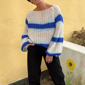 Noella Sweater - Pacific - Blue Mix
