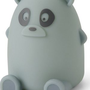 Nuuroo - Panda Lampe I Silikone - Lead - Grøn