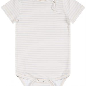 Petit Piao Body S/S Striber Pearl Blue/Offwhite