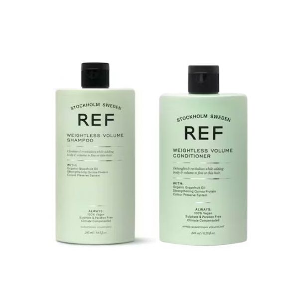 REF STOCKHOLM Weightless Volume Shampoo & Conditioner 285 ml + 245 ml
