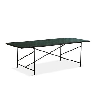 Spisebord 230, grøn marmor fra HANDVÄRK (Sort)