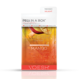 Voesh Pedi in a Box Mango Delight - Hos Frisøren & Baronen