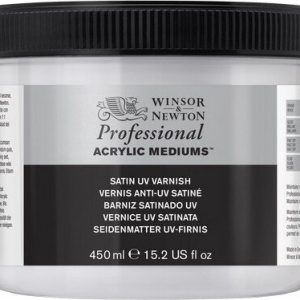Winsor & Newton - Satin Uv Varnish - Satin Uv Lak 450 Ml