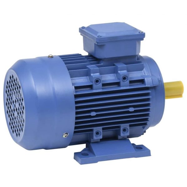 3-faset elektrisk motor 1,5 kW/2 hk 2-polet 2840 o/m aluminium