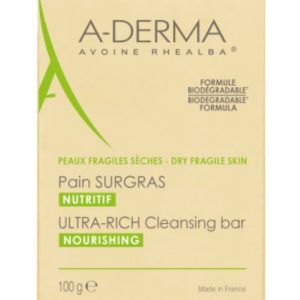 A-Derma Ultra-Rich Cleansing Bar Nourishing 100 g