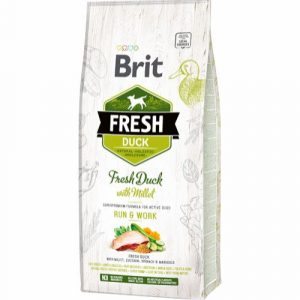 Brit fresh active hundefoder and run & work 12kg