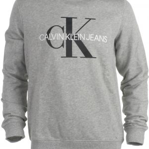 Calvin Klein sweatshirt , Monogram, grå - 140 - 10år