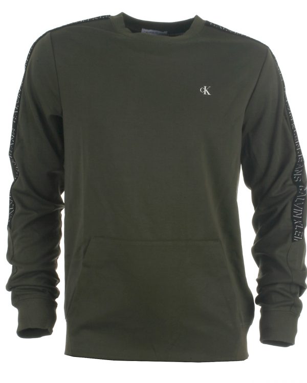 Calvin Klein sweatshirt, Shadow, grapeleaf - 152 - 12år