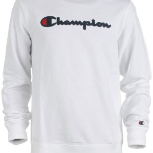 Champion sweatshirt, white - 140 - 9-10år