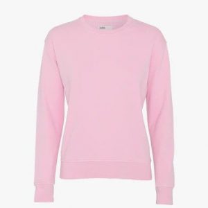 Colorful Standard - Classic Organic Sweatshirt Pink - Xs - Flamingo