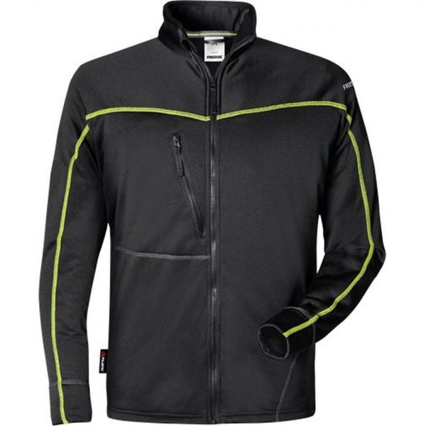 Fristads 100553 Gen Y Polartec® sweat jakke 792 / Arbejdsjakke Sort 2XL