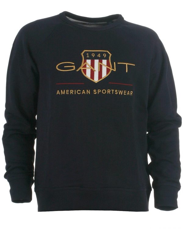 Gant sweatshirt, Shield, eveningblue - 164 - 158/164