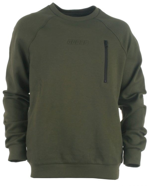 Guess sweatshirt, army - 182 - M+ - M