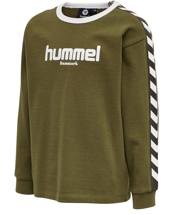 Hummel sweatshirt, Kyoto, olive - 134 - 9år