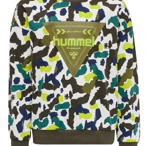 Hummel sweatshirt, Tokyo, limepunch - 110 - 5år