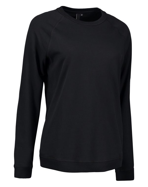 ID Sweatshirt Core O-Neck til Kvinder (Sort, L)