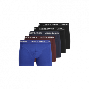 Jack & Jones 5pak underbukser/boksershorts i multifarver til herre