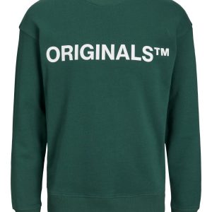 Jack & Jones JR sweatshirt, Clean, grøn - 128 - 8år